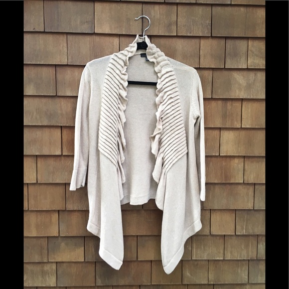 Sweaters - Drapey Tan Cardigan